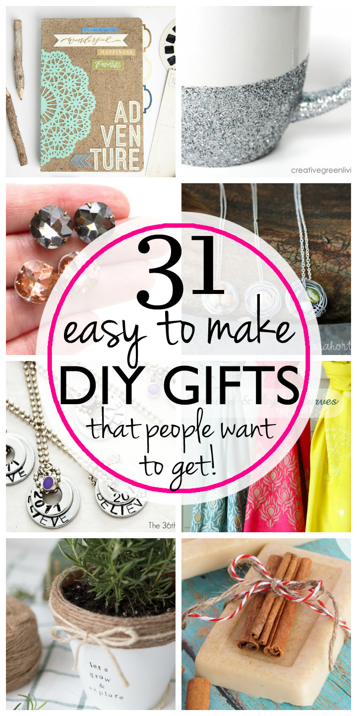 Easy DIY Gifts For Friends
 31 Easy & Inexpensive DIY Gifts Your Friends and Family