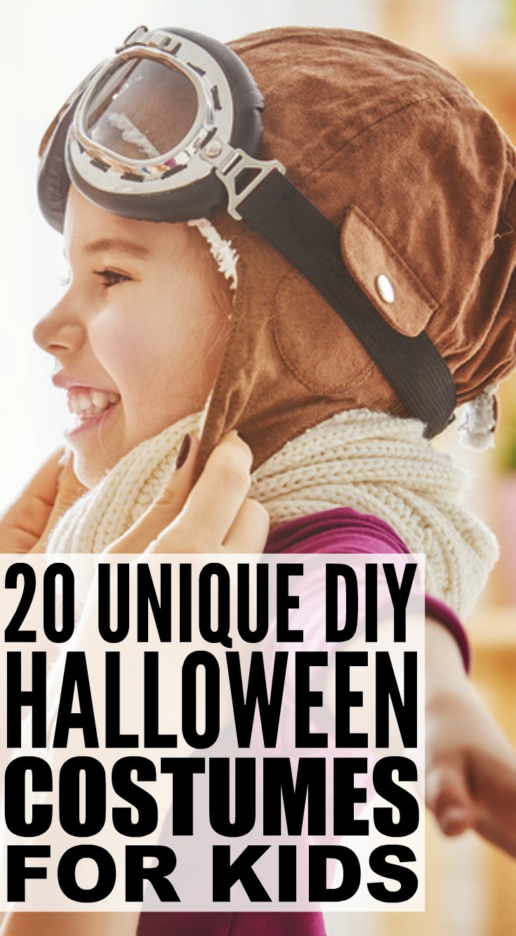 Easy DIY Halloween Costumes For Kids
 20 Cheap & Easy DIY Halloween Costumes For Kids