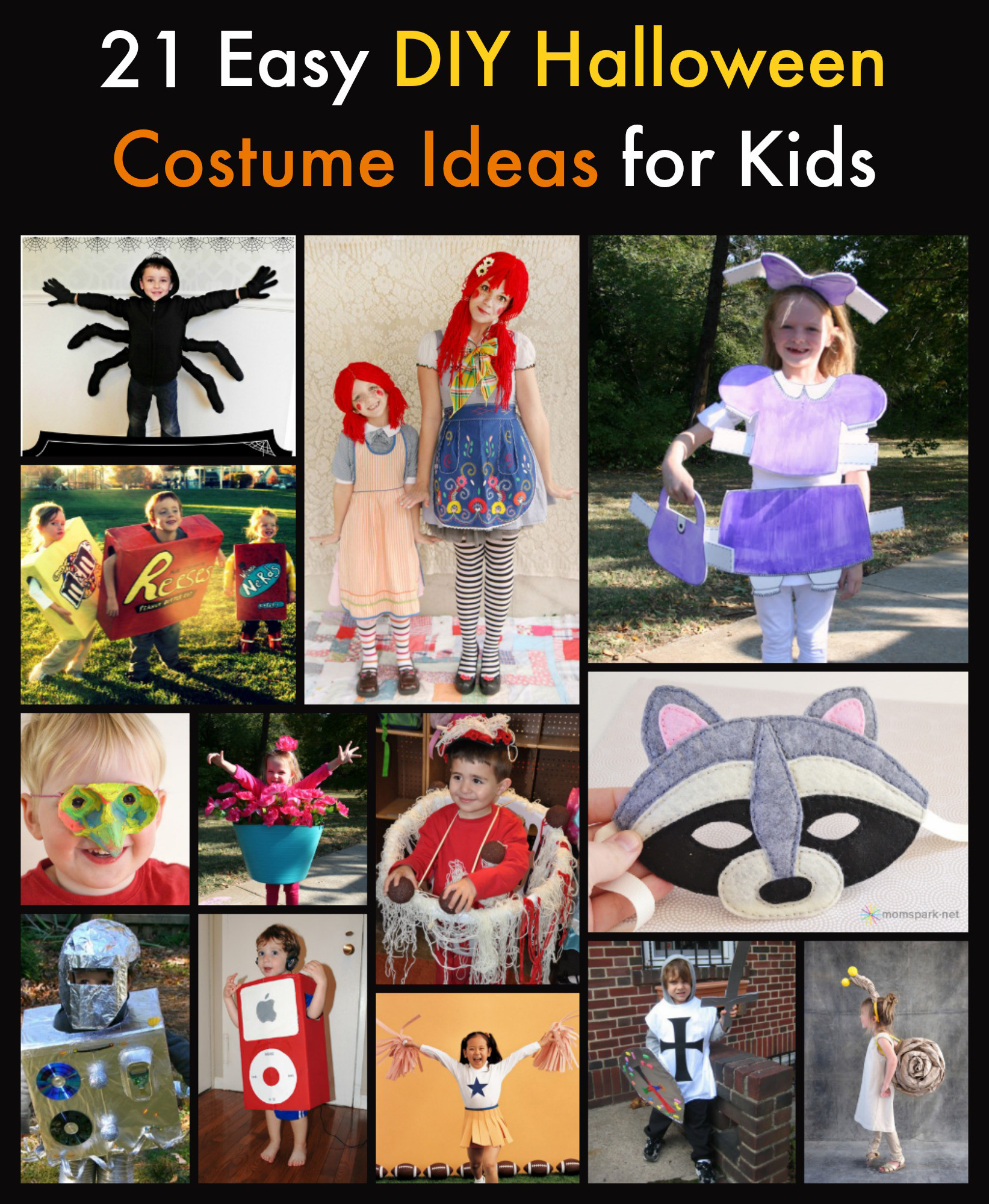 Easy DIY Halloween Costumes For Kids
 21 Easy DIY Halloween Costume Ideas for Kids
