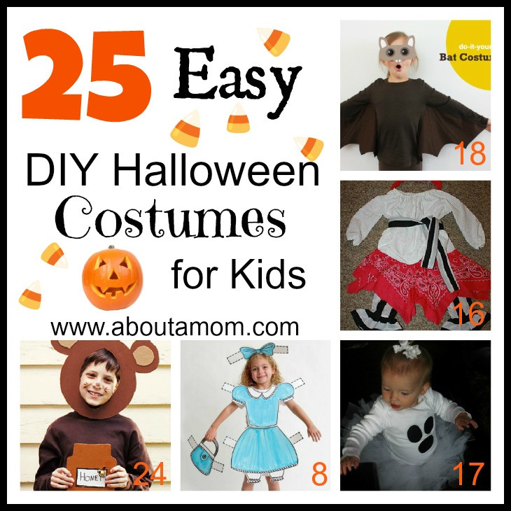 Easy DIY Halloween Costumes For Kids
 25 Easy DIY Halloween Costumes for Kids