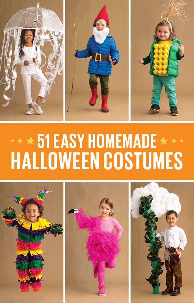 Easy DIY Halloween Costumes For Kids
 51 Kid Halloween costumes that are easy to make