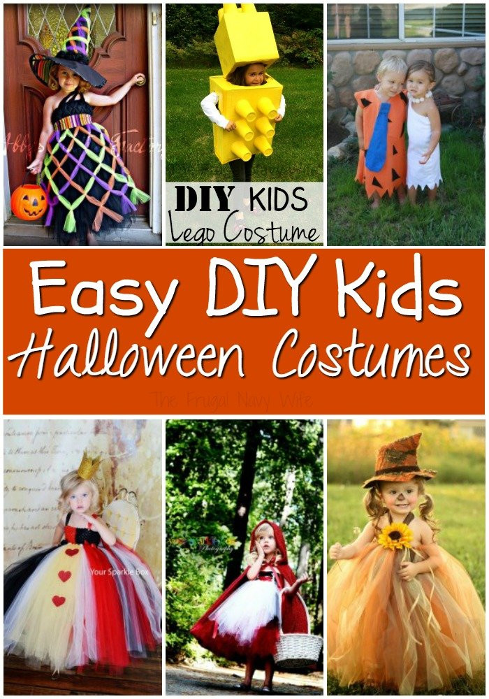 Easy DIY Kids Costumes
 DIY Halloween Costume Ideas for Kids You Will Love