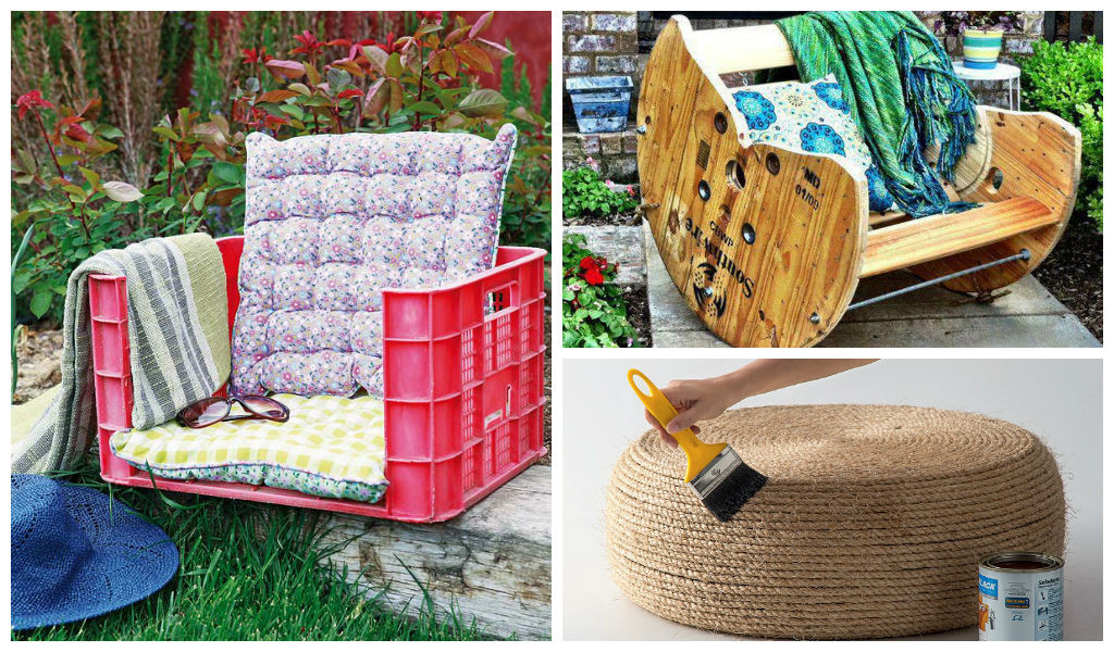 Easy DIY Outdoor Furniture
 22 Easy and Fun DIY Outdoor Furniture Ideas