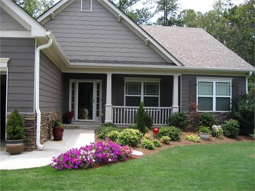 Easy Front Yard Landscape
 Curb Appeal Eight Weekend DIY Projects