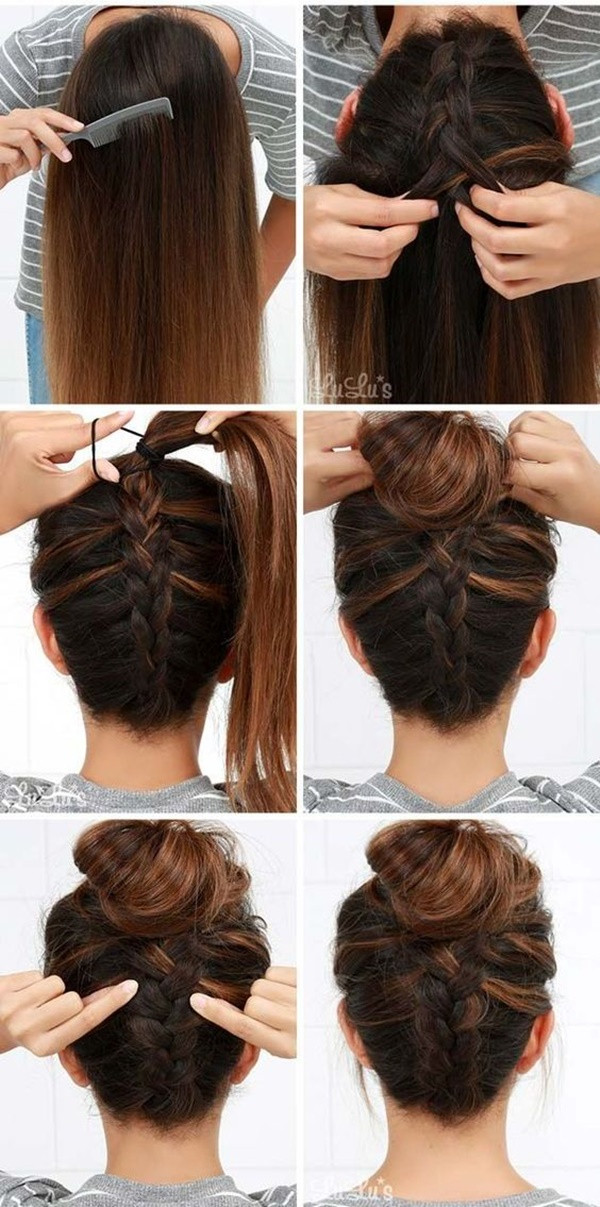 Easy Hairstyles For Medium Hair Step By Step
 40 Easy Step By Step Hairstyles For Girls