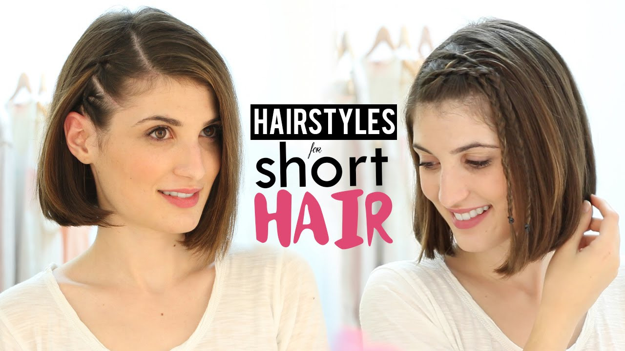 Easy Hairstyles For Short Hair Step By Step
 Hairstyles for short hair tutorial