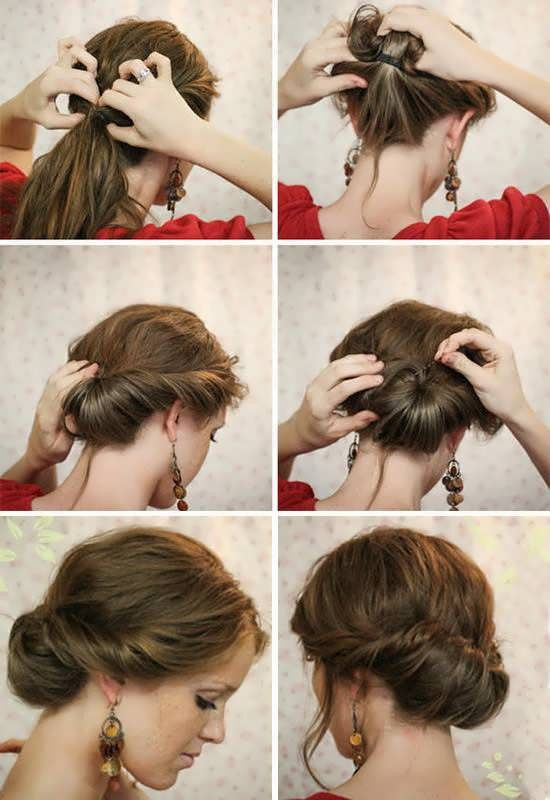Easy Hairstyles For Short Hair Step By Step
 11 easy hairstyles step by step Hairstyles for all