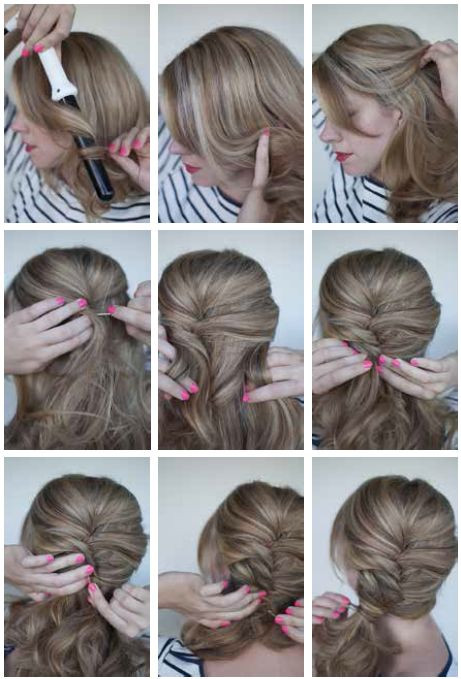 Easy Hairstyles For Short Hair Step By Step
 Step By Step Hairstyles For Long Hair Elle Hairstyles