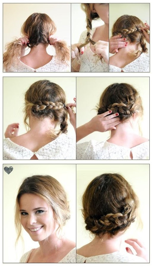 Easy Hairstyles For Short Hair Step By Step
 20 Amazing Braided Hairstyles Tutorials Style Motivation
