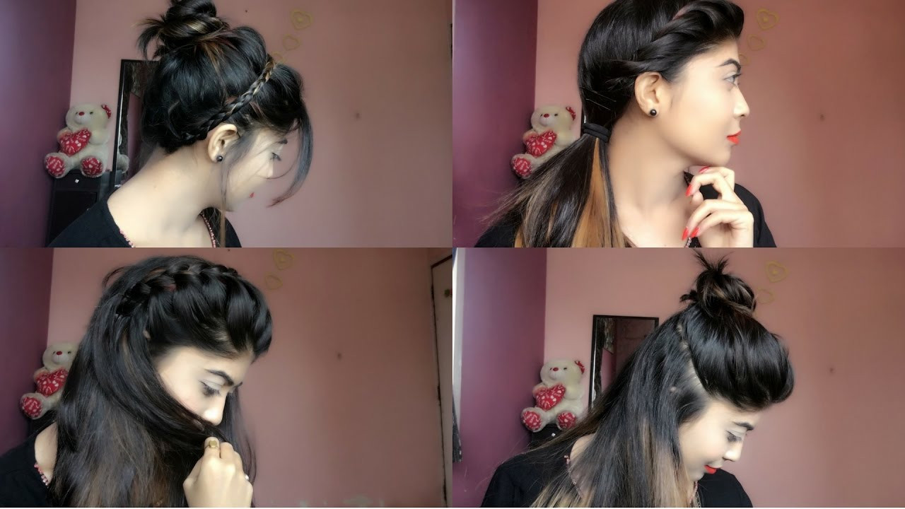 Easy Hairstyles For Summers
 4 Easy & cute Summer Hairstyles