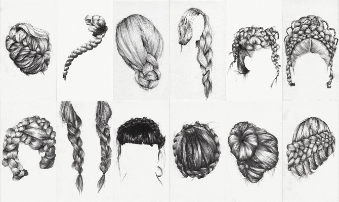 Easy Hairstyles To Draw
 Angela Braids