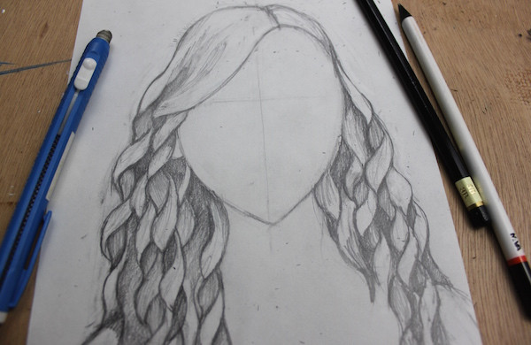 Easy Hairstyles To Draw
 Easy Step By Step Instructions for Drawing Curly Hair