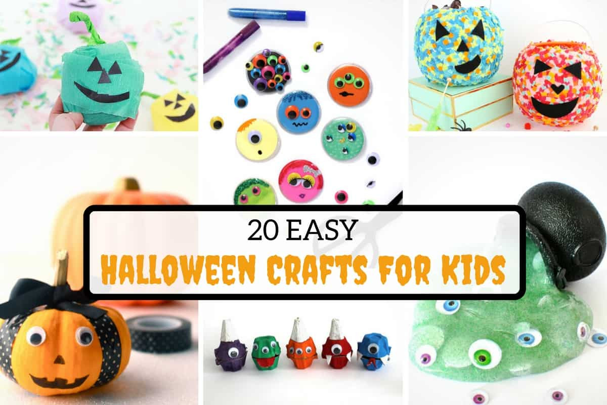 Easy Halloween Crafts For Kids
 Easy Halloween Crafts For Kids 5 Minutes for Mom