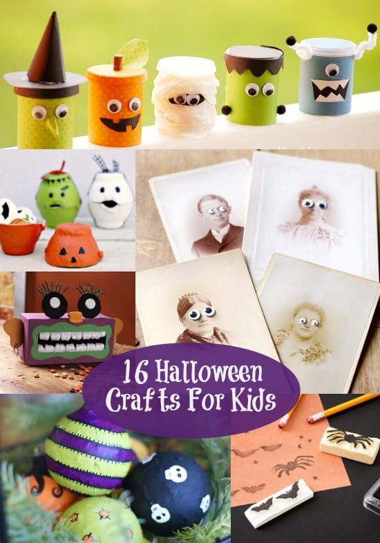 Easy Halloween Crafts For Kids
 16 Easy Halloween Crafts For Kids diycandy