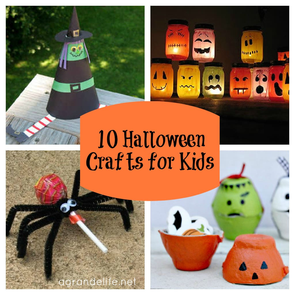Easy Halloween Crafts For Kids
 Valentine e Halloween Crafts For Kids