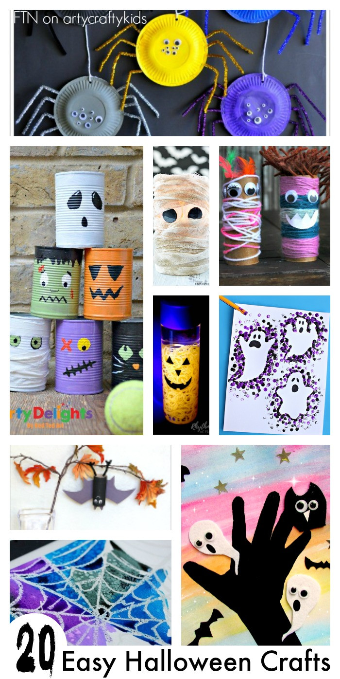 Easy Halloween Crafts For Kids
 20 Easy Halloween Crafts