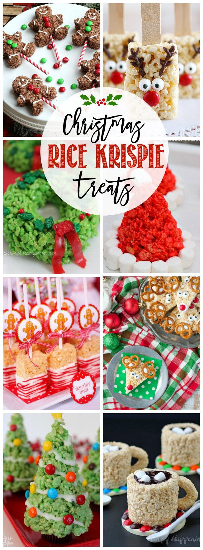 Easy Holiday Party Ideas
 Christmas Rice Krispie Treats Clean and Scentsible