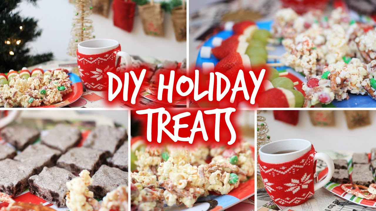 Easy Holiday Party Ideas
 Easy DIY Holiday Party Snacks & Christmas Treats