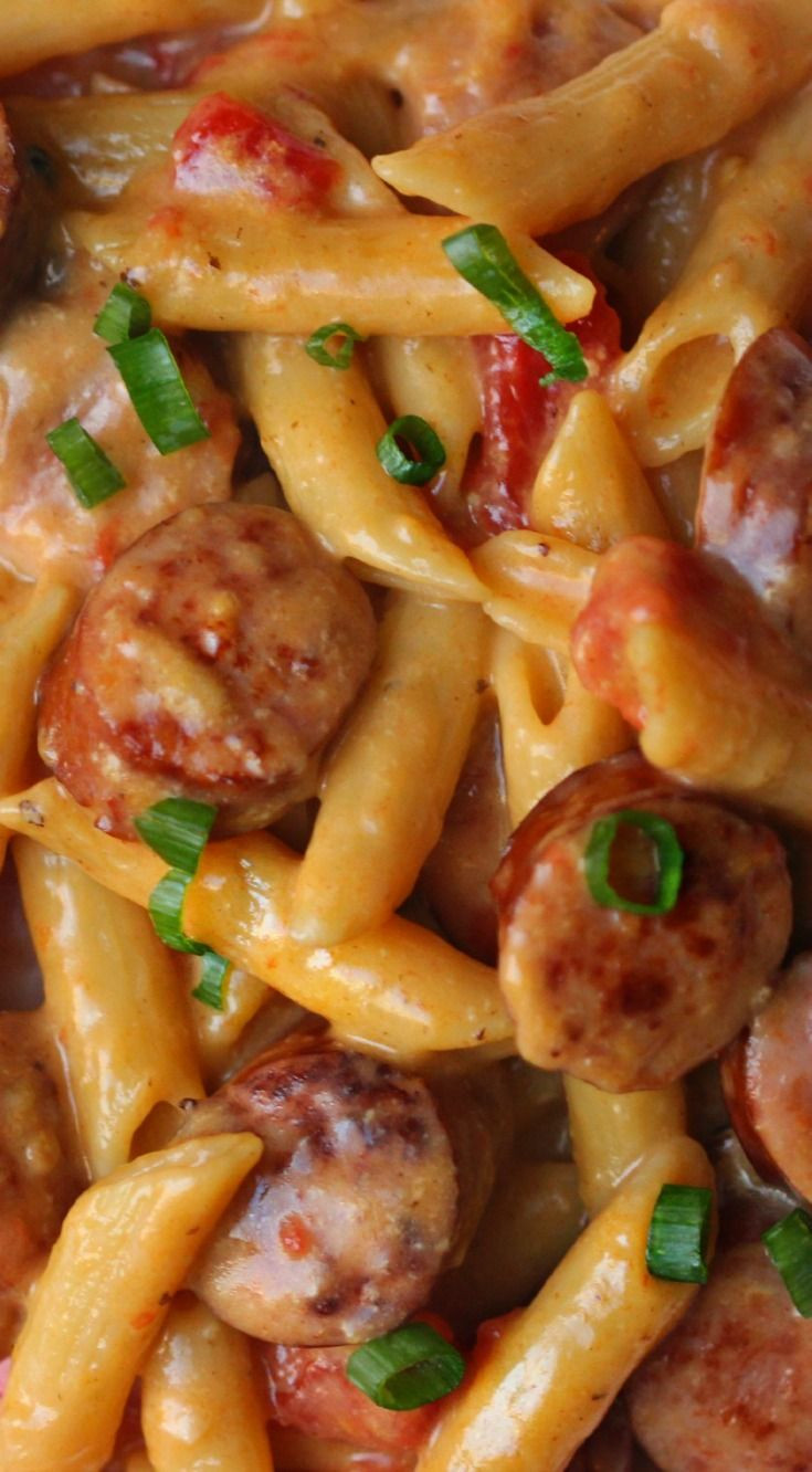 Easy Italian Sausage Recipes
 e Pan Cheesy Smoked Sausage & Pasta Recipe