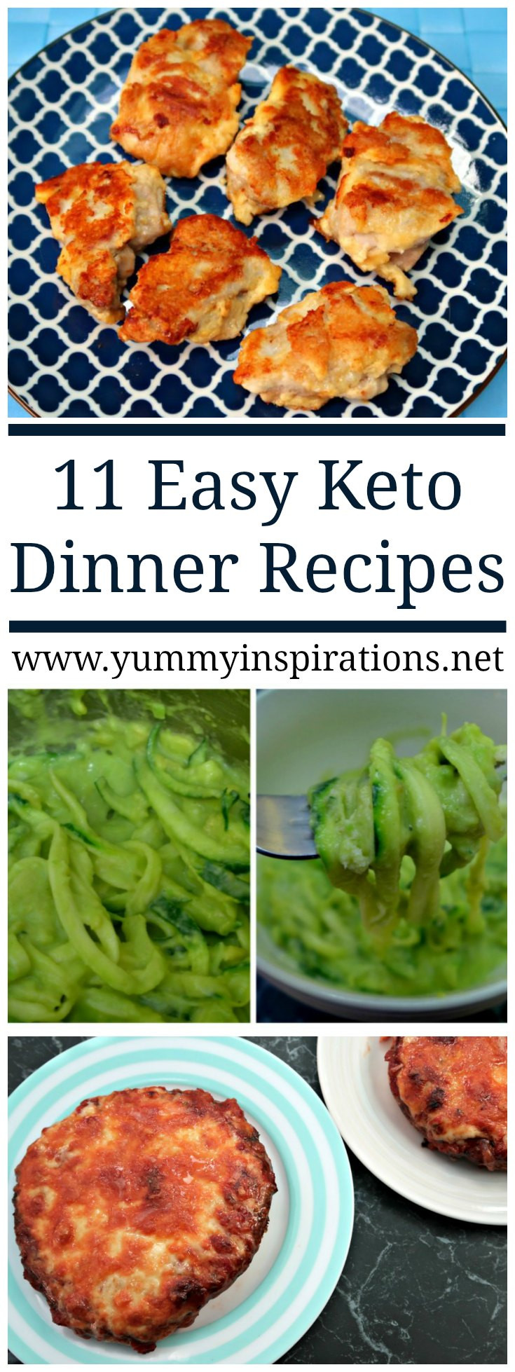 Easy Keto Dinner Ideas
 11 Easy Keto Dinner Recipes Quick Low Carb Ketogenic