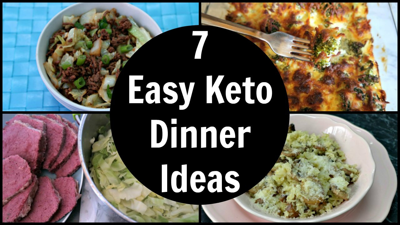 Easy Keto Dinner Ideas
 7 Easy Keto Dinner Ideas Quick Low Carb & Ketogenic Diet