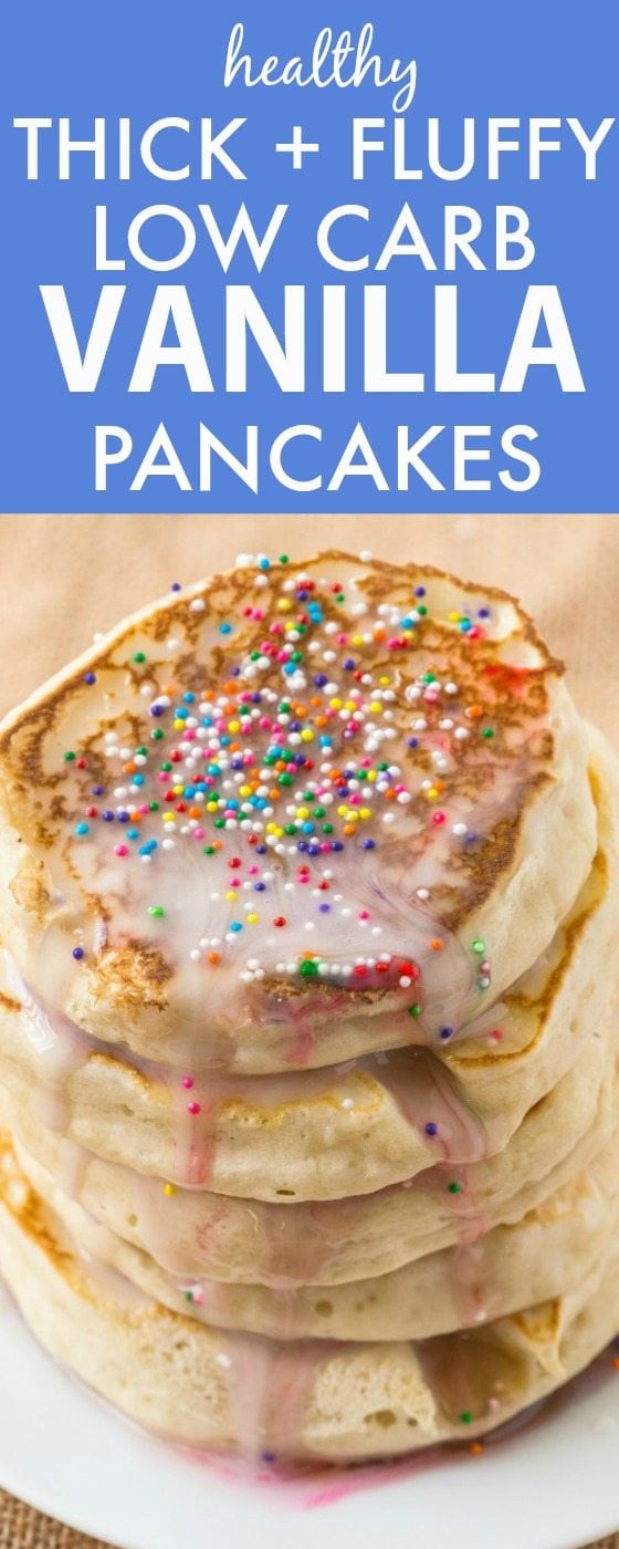 Easy Low Carb Pancakes
 Healthy Fluffy Low Carb Pancakes