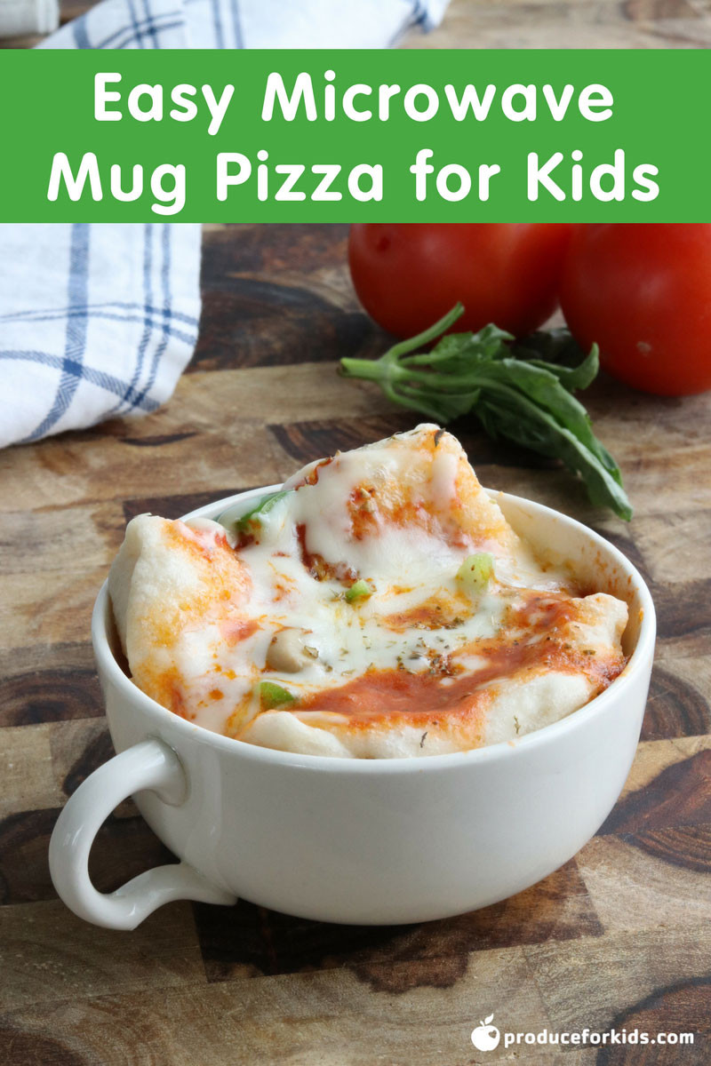 Easy Microwave Recipes For Kids
 Easy Microwave Mug Pizza for Kids Pizza in a Mug Recipe