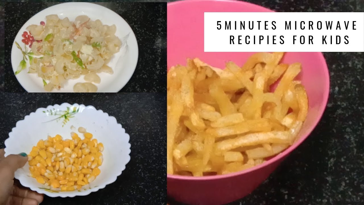 Easy Microwave Recipes For Kids
 Easy 5 Minutes MICROWAVE RECIPES for Kids Easy MICROWAVE