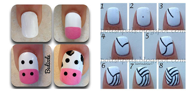 Easy Nail Art Designs For Beginners Step By Step
 20 Simple Step By Step Polka Dots Nail Art Tutorials For