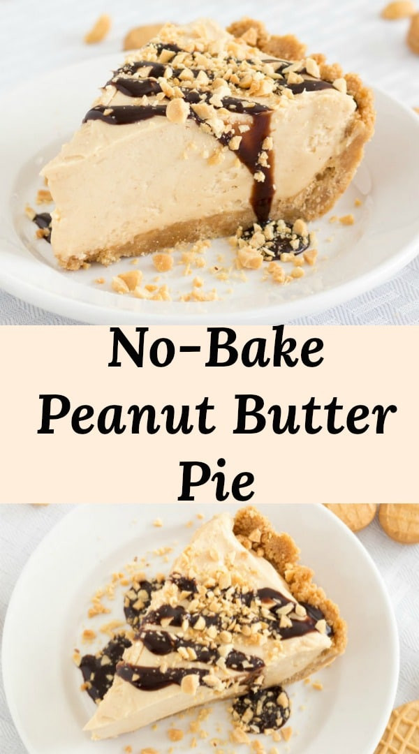 Easy No Bake Peanut Butter Pie
 Easy No Bake Peanut Butter Pie