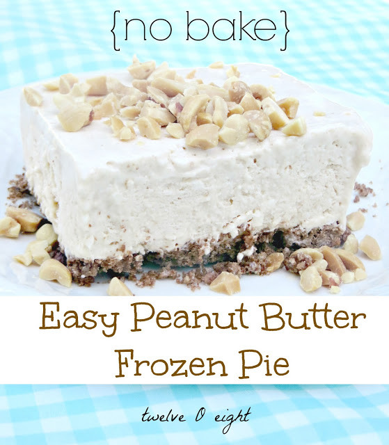 Easy No Bake Peanut Butter Pie
 35 Homemade Frozen Treats – Do Small Things with Great Love