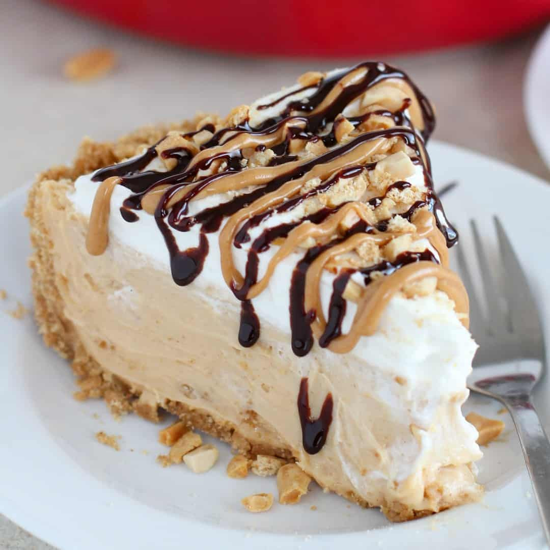 Easy No Bake Peanut Butter Pie
 No Bake Peanut Butter Pie ⋆ Real Housemoms