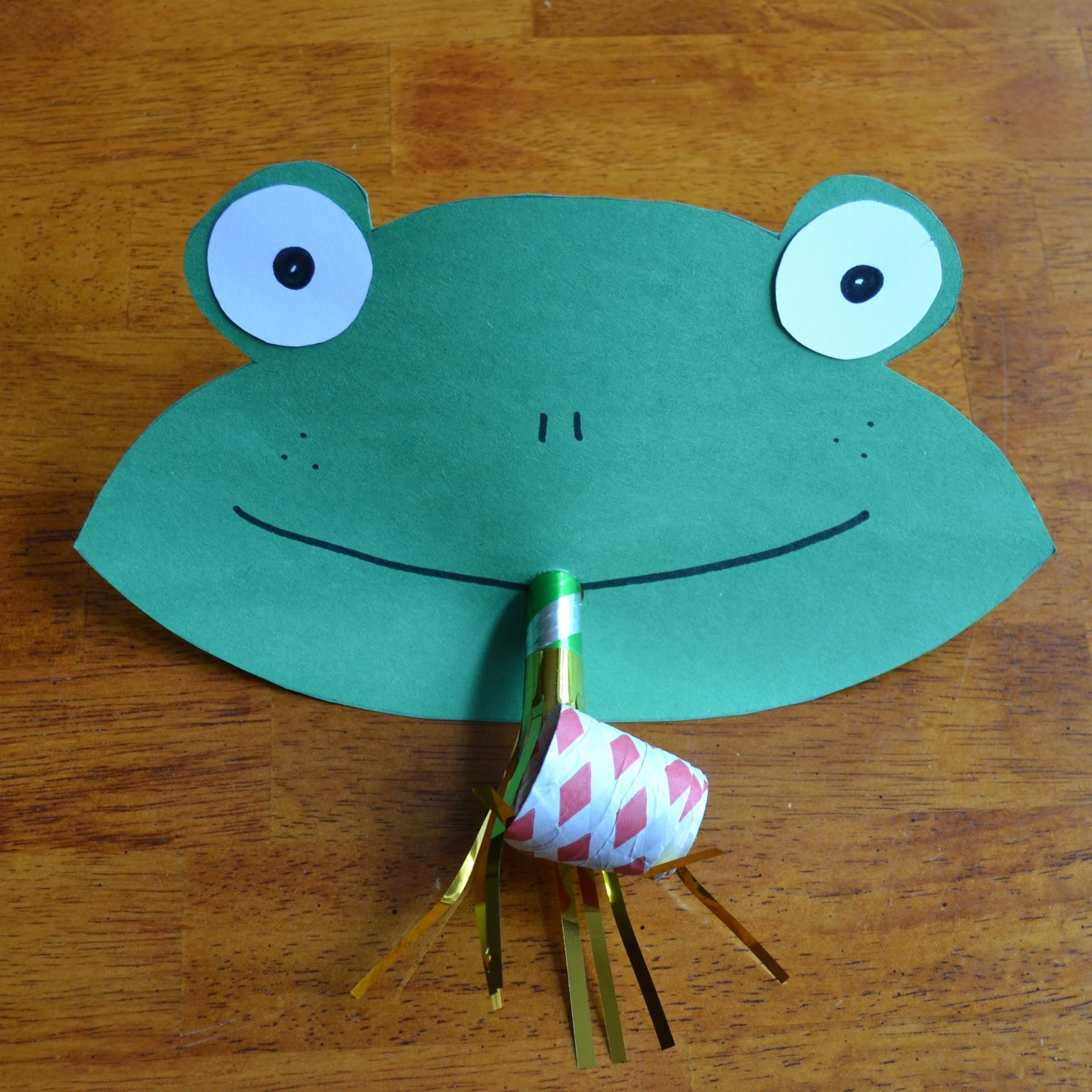 Easy Preschool Crafts
 East Coast Mommy Funny Frog Face Preschool Craft