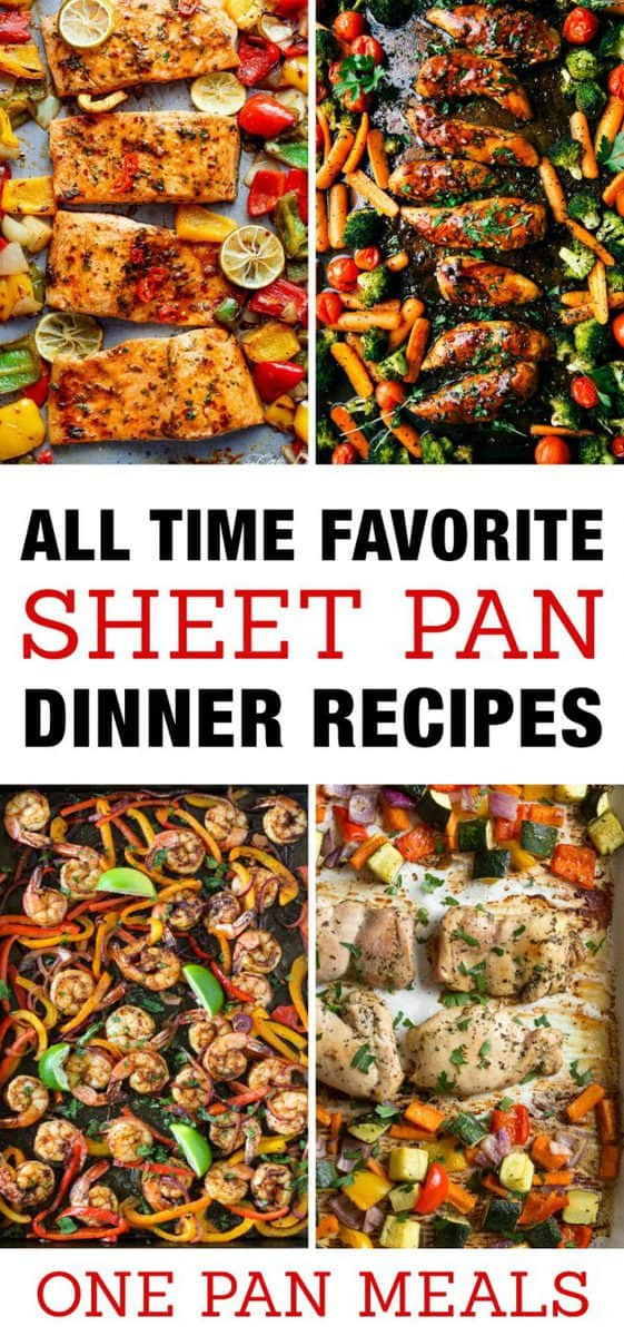 Easy Sheet Pan Dinners
 Favorite Sheet Pan Dinner Recipes