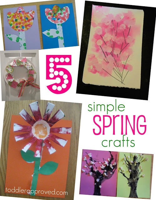 Easy Spring Crafts For Toddlers
 Toddler Approved 5 Simple Spring Crafts
