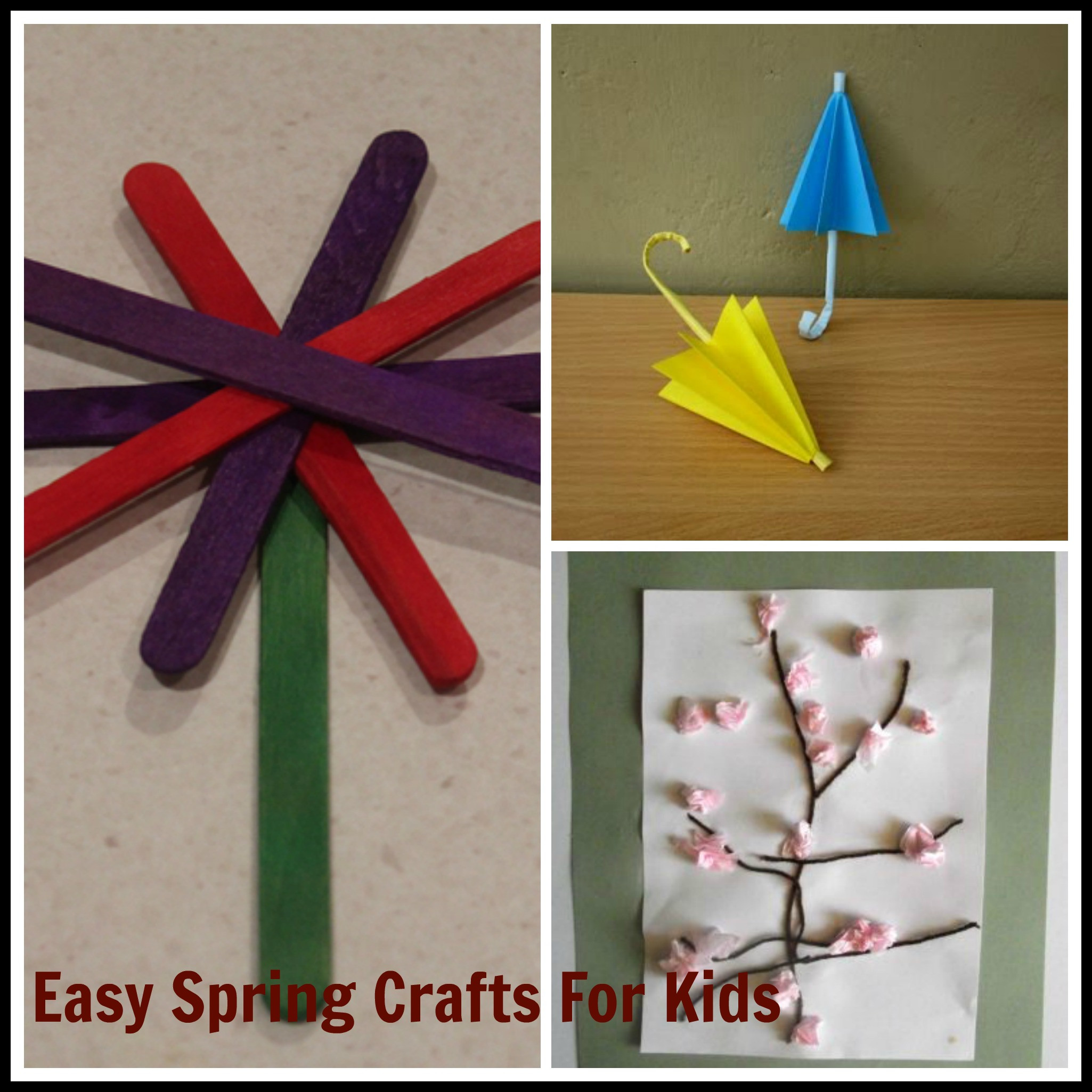 Easy Spring Crafts For Toddlers
 Easy Spring Craft Ideas for Kids – Saving Mamasita
