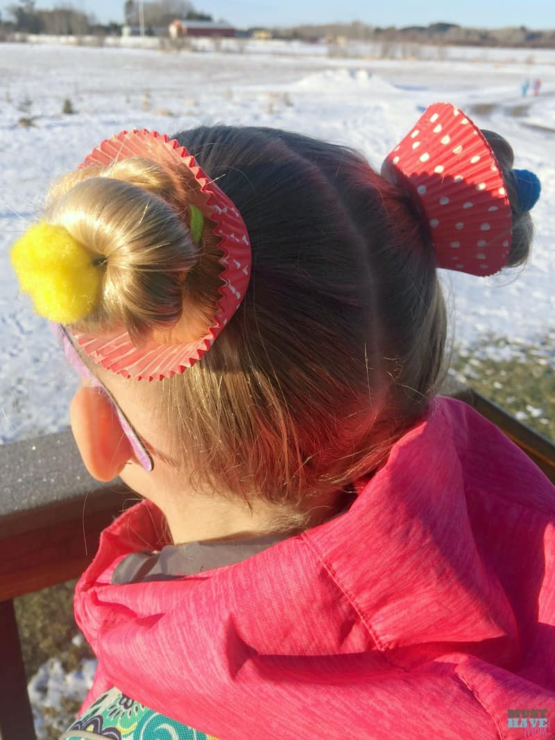 Easy Wacky Hairstyles
 Crazy Hair Day Ideas Girls Cupcake Hairdo Must Have Mom