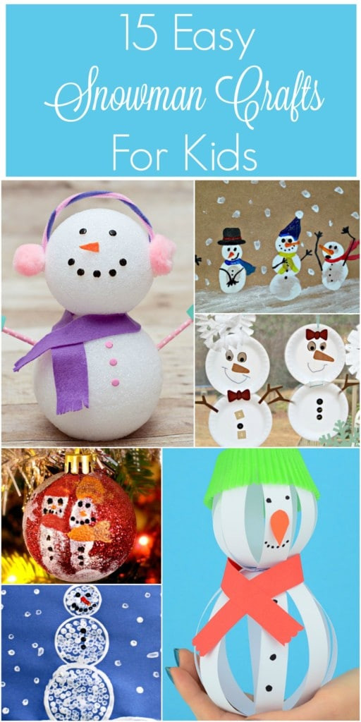 Easy Winter Crafts For Toddlers
 15 Easy Winter Snowman Crafts For Kids SoCal Field Trips