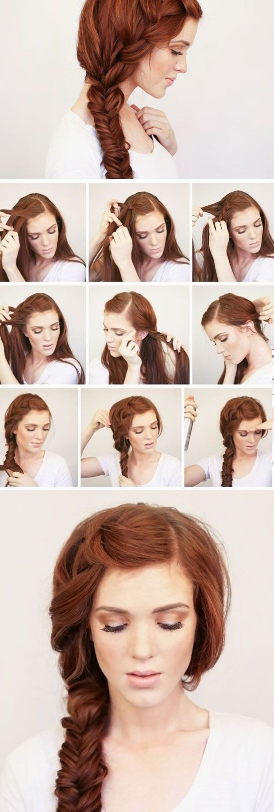 Easy Winter Hairstyles
 2646 best images about Hair Style on Pinterest