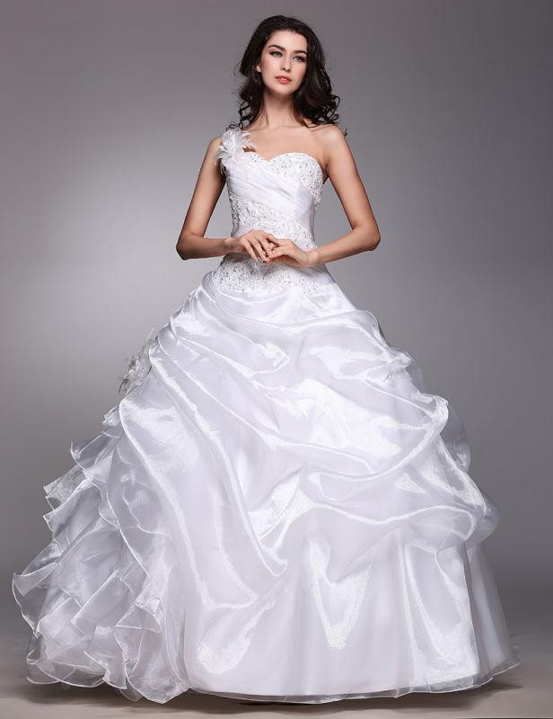 Ebay Wedding Gowns
 Vintage Ball Gown Wedding Dresses Appliques Cheap In Stock