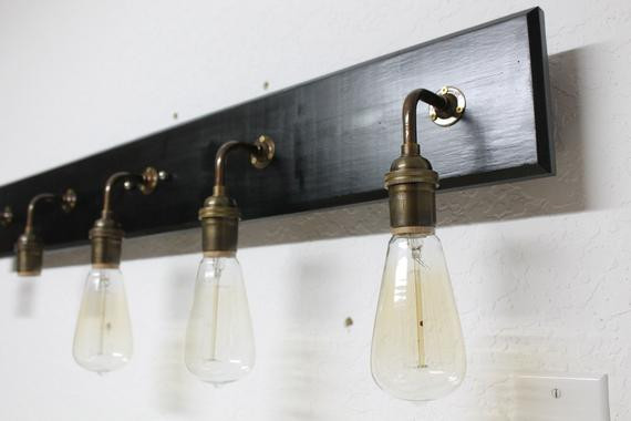 Edison Bathroom Lighting
 Bathroom Vanity Lamp Antique Brass Lighting by