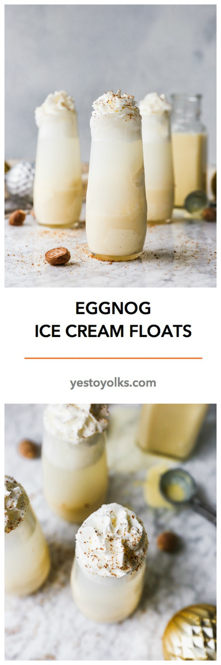 Eggnog Ice Cream Recipe
 Eggnog Ice Cream Floats