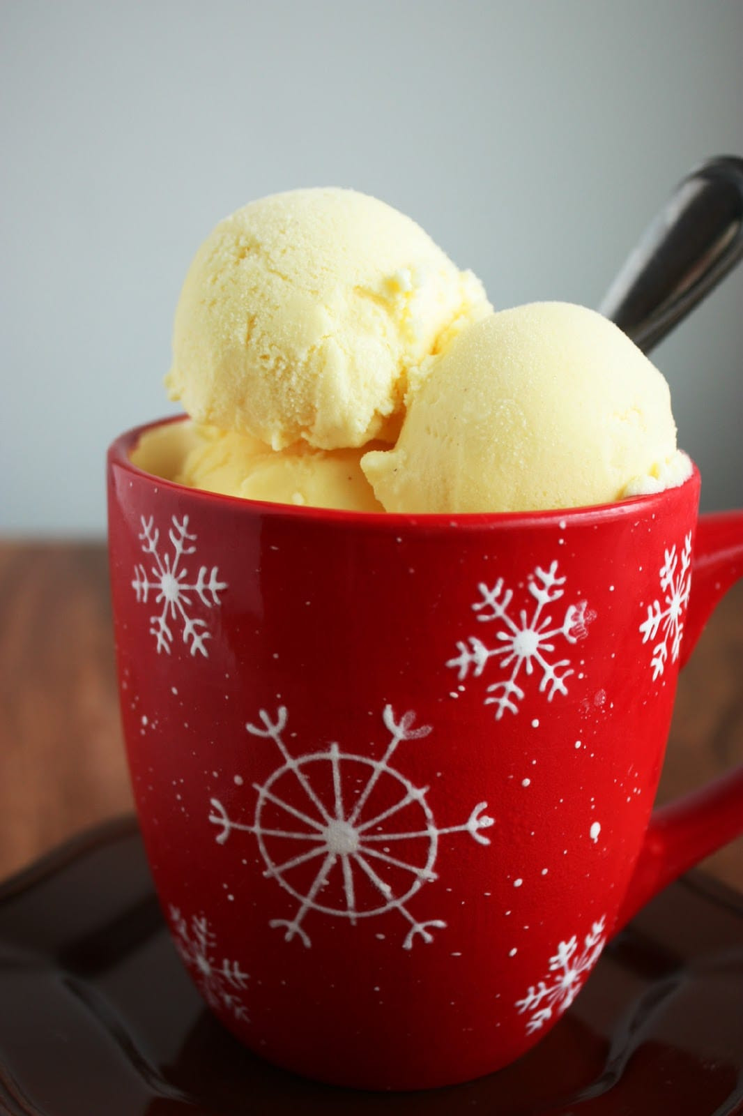 Eggnog Ice Cream Recipe
 Eggnog Ice Cream Recipe — Dishmaps