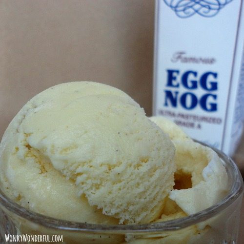 Eggnog Ice Cream Recipe
 Eggnog Ice Cream WonkyWonderful