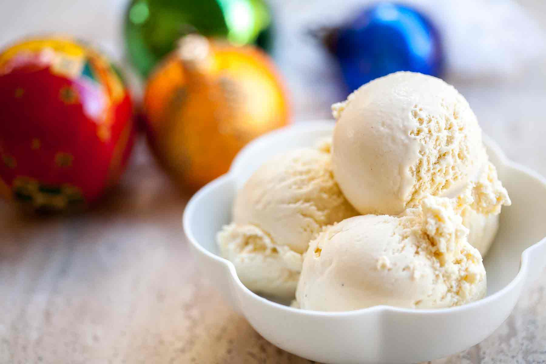Eggnog Ice Cream Recipe
 Eggnog Ice Cream Recipe Homemade