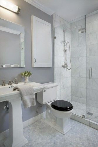 Eggshell Paint For Bathroom
 The paint color is Silver Dollar 1460 by Benjamin moore in