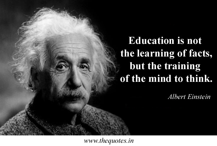 Einstein Education Quotes
 Dose being good at school make you smart GirlsAskGuys