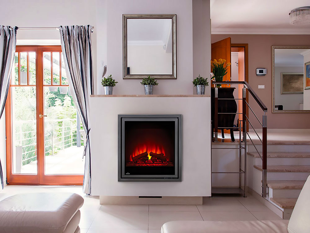 Electric Fireplace Built In
 Napoleon Tranquille 30 In Built In Electric Fireplace