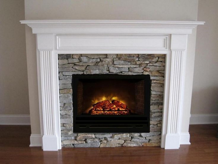 Electric Fireplace Surround Plans
 Top 49 ideas about Living Room Ideas on Pinterest