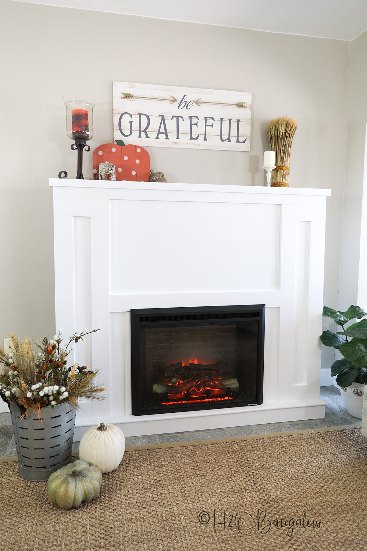 Electric Fireplace Surround Plans
 How To Build a DIY Fireplace With Electric Insert